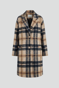 Avelisse | Women’s Plaid Button Coat