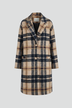 Avelisse | Women’s Plaid Button Coat