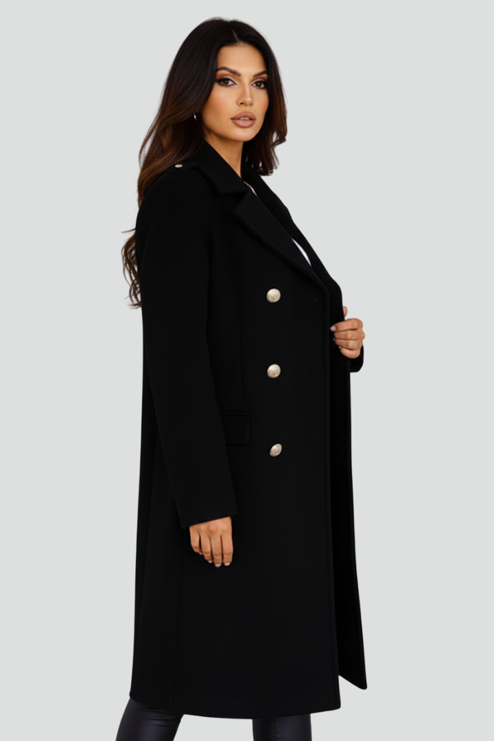 Tristana | Women’s Double Button Long Coat