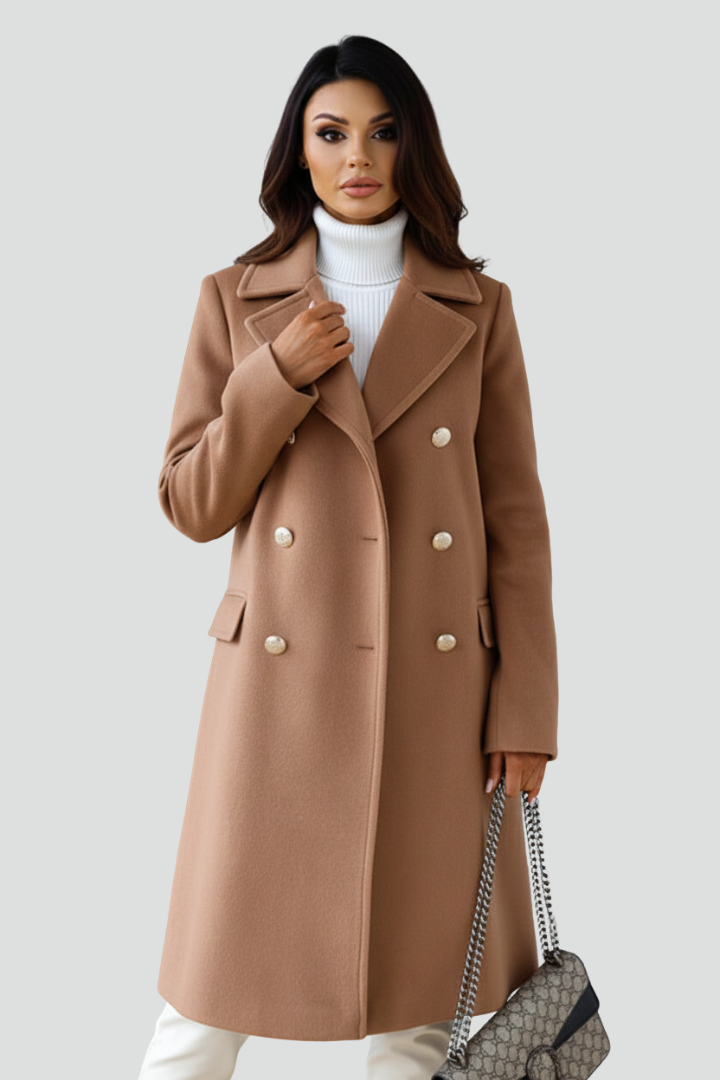 Tristana | Women’s Double Button Long Coat