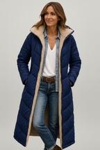 Cressida | Women’s Hooded Zip Long Coat