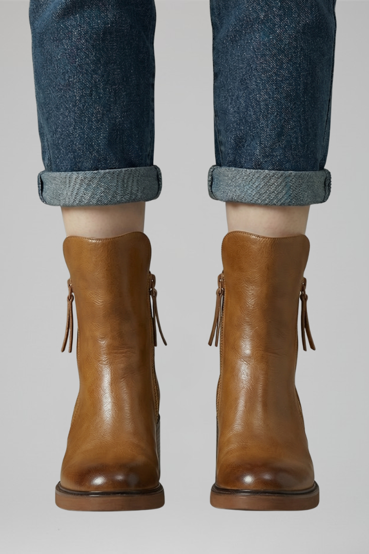 Rhea | Women’s Orthopedic Side Zip Boots