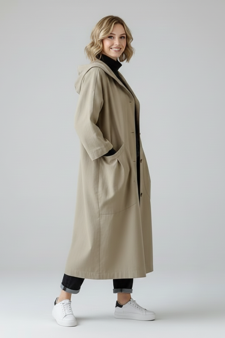 Briella | Women’s Hooded Trench Coat
