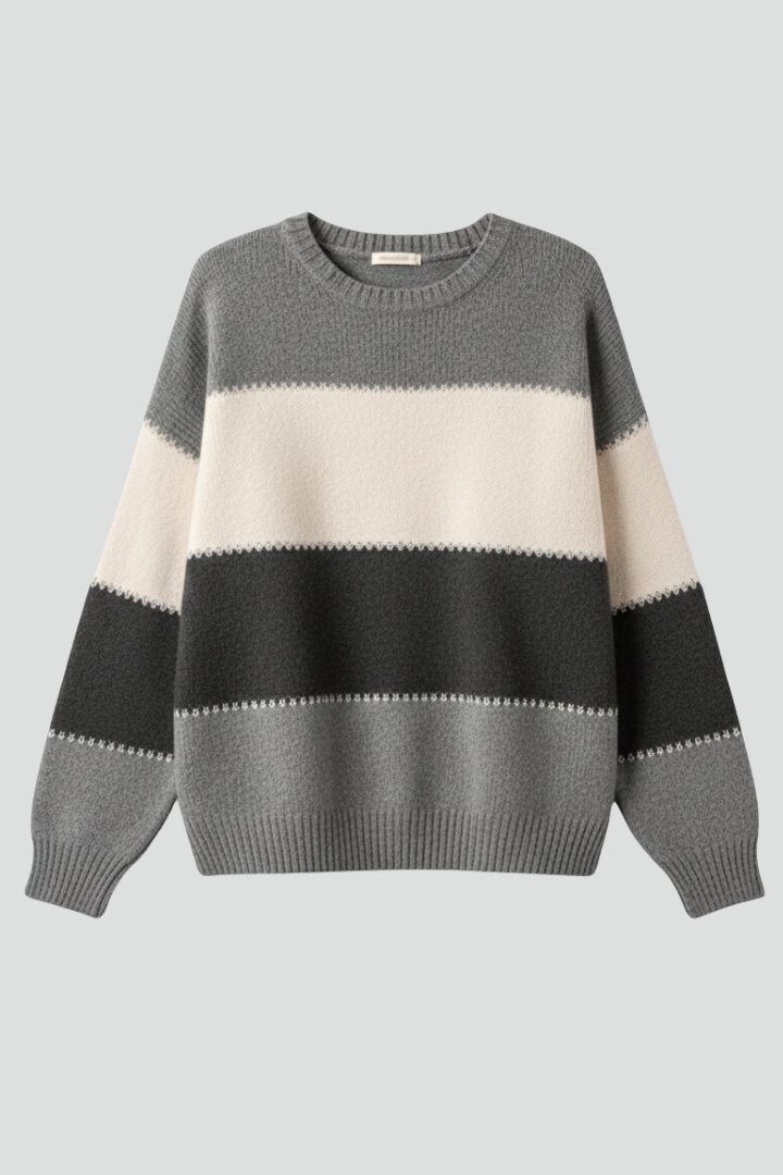 Kinsley | Women’s Round Neck Knit Sweater