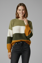 Kinsley | Women’s Round Neck Knit Sweater