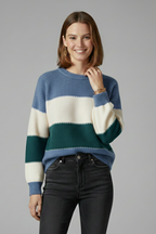 Kinsley | Women’s Round Neck Knit Sweater