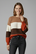 Kinsley | Women’s Round Neck Knit Sweater