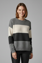 Kinsley | Women’s Round Neck Knit Sweater
