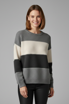 Kinsley | Women’s Round Neck Knit Sweater