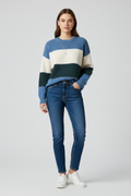 Petra | Women’s Striped Fit Knit Sweater