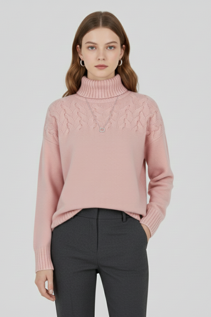 Asterlyn | Women’s Knit Turtleneck Sweater