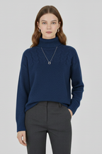 Asterlyn | Women’s Knit Turtleneck Sweater