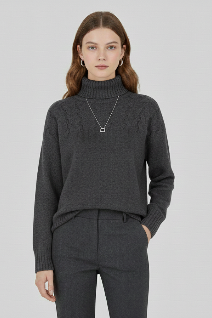 Asterlyn | Women’s Knit Turtleneck Sweater
