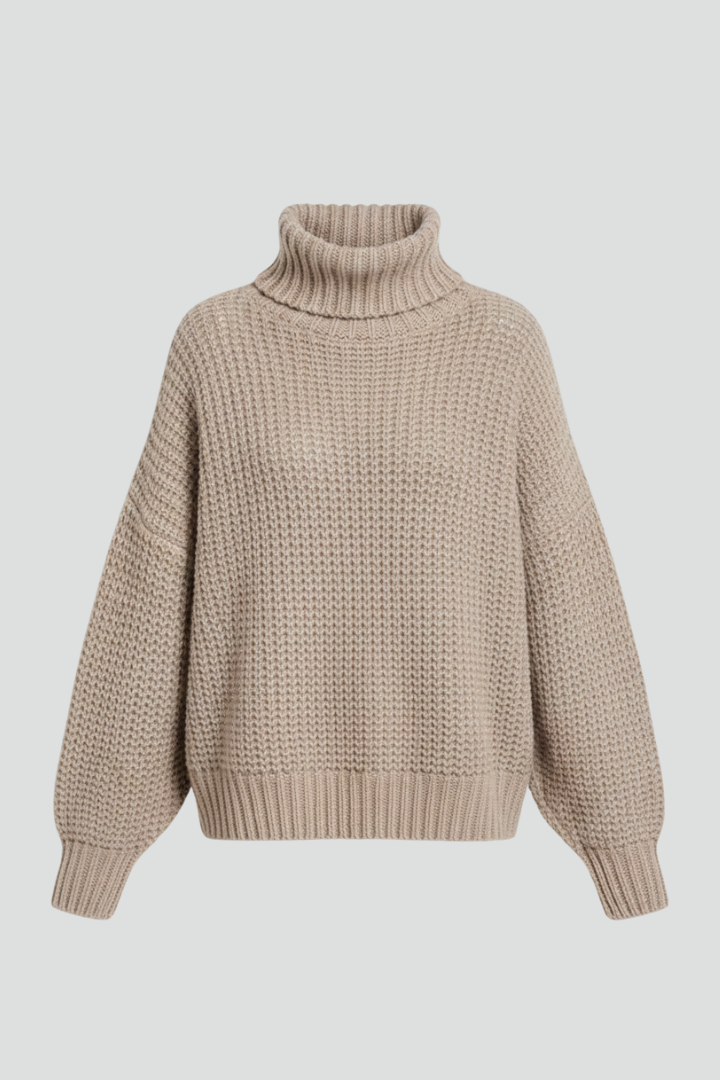 Avalora | Women’s Textured Turtleneck Sweater