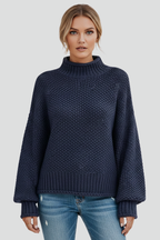 Avalora | Women’s Textured Turtleneck Sweater