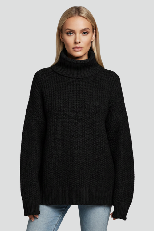 Avalora | Women’s Textured Turtleneck Sweater