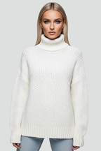 Avalora | Women’s Textured Turtleneck Sweater