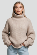 Avalora | Women’s Textured Turtleneck Sweater