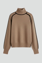 Evadelle | Women’s Collar Turtleneck Sweater