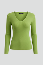 Lysandra | Women’s V Neck Long Sleeve Sweater