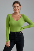 Lysandra | Women’s V Neck Long Sleeve Sweater