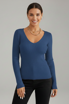 Lysandra | Women’s V Neck Long Sleeve Sweater
