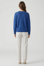 Valoryn | Women’s V Neck Shoulder Sweater