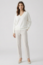 Valoryn | Women’s V Neck Shoulder Sweater
