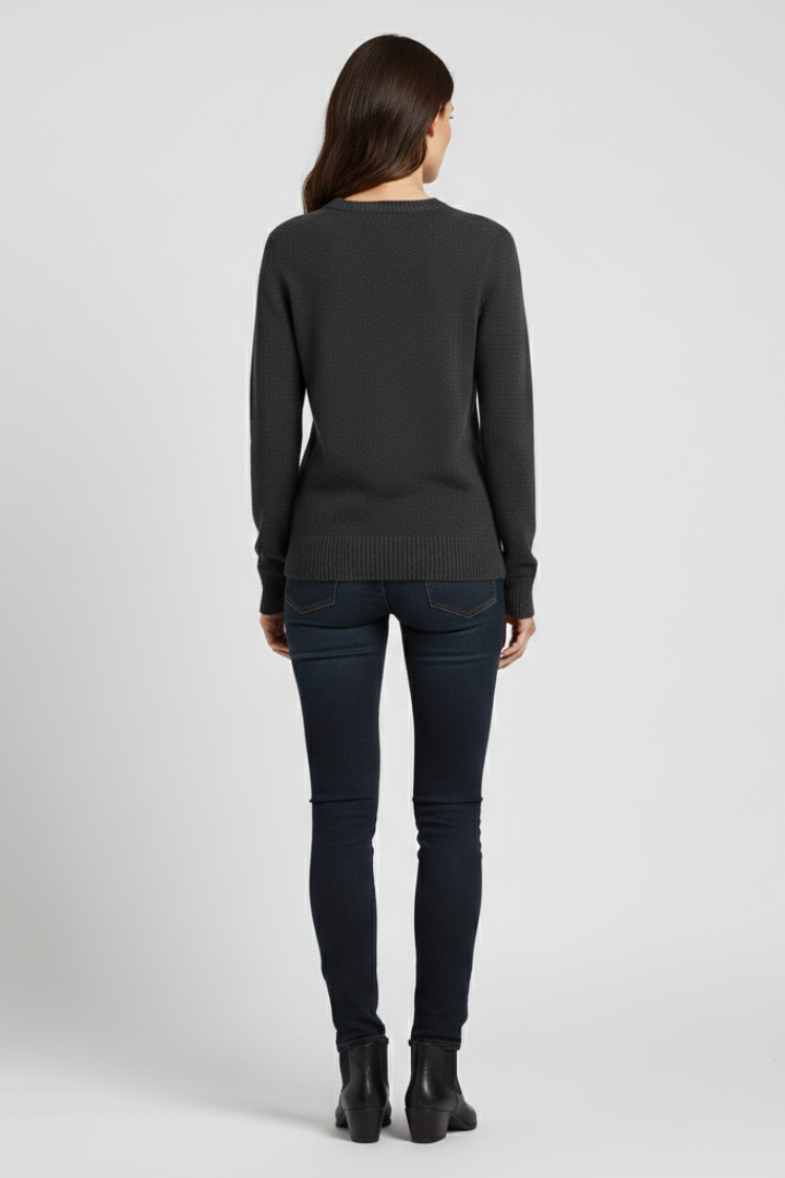 Aureline | Women’s Ribbed Hem Knit Sweater