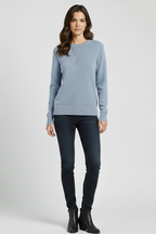 Aureline | Women’s Ribbed Hem Knit Sweater