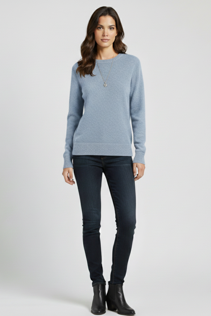 Aureline | Women’s Ribbed Hem Knit Sweater