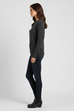 Aureline | Women’s Ribbed Hem Knit Sweater