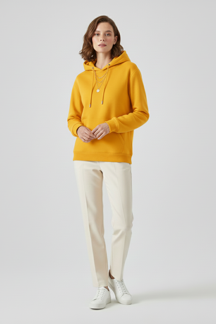 Corvella | Women’s Lined Hoodie Sweater