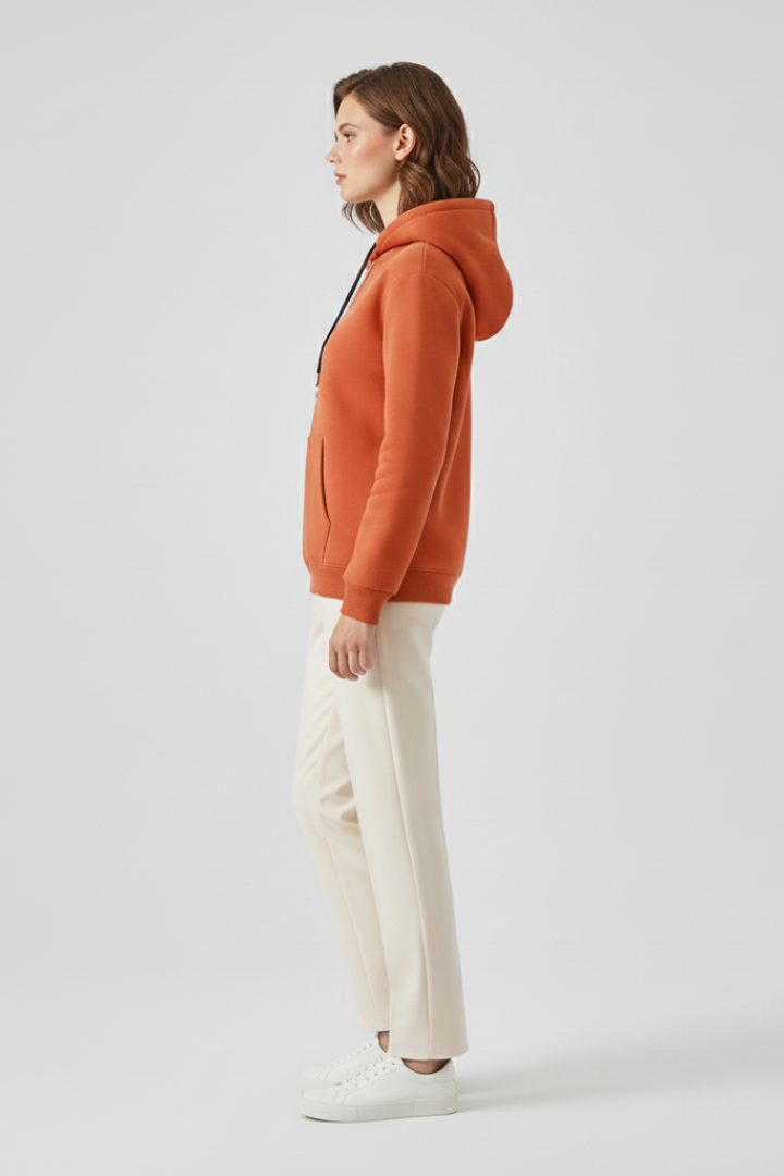 Corvella | Women’s Lined Hoodie Sweater