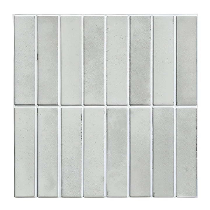 DIY kitchen backsplash renovation using self adhesive 3D wall panels