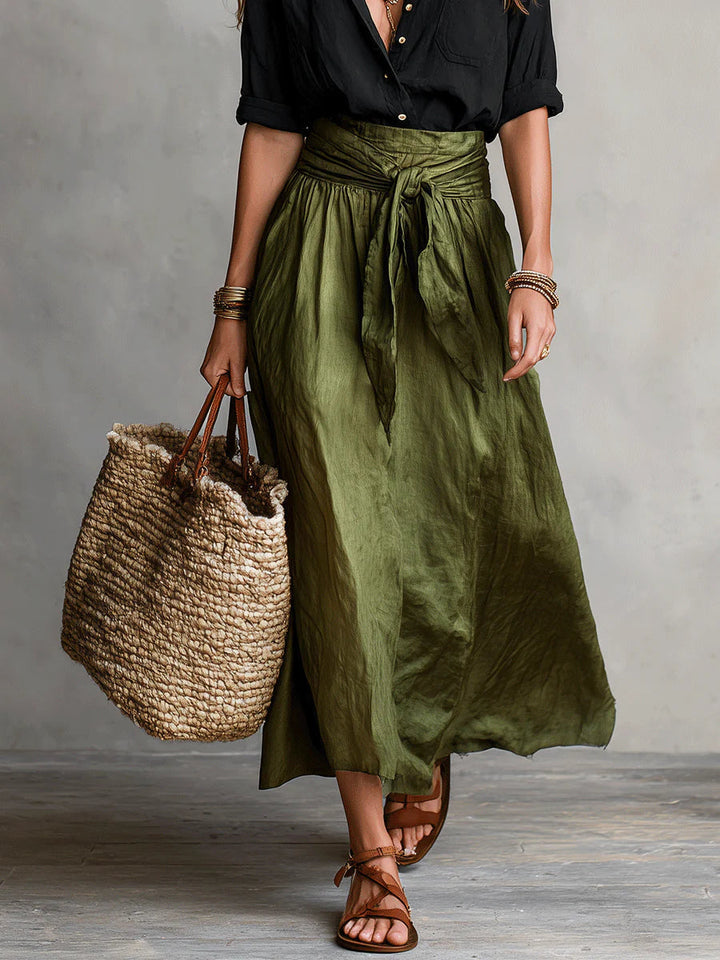 Full view of the trendy summer two-piece matching set for women