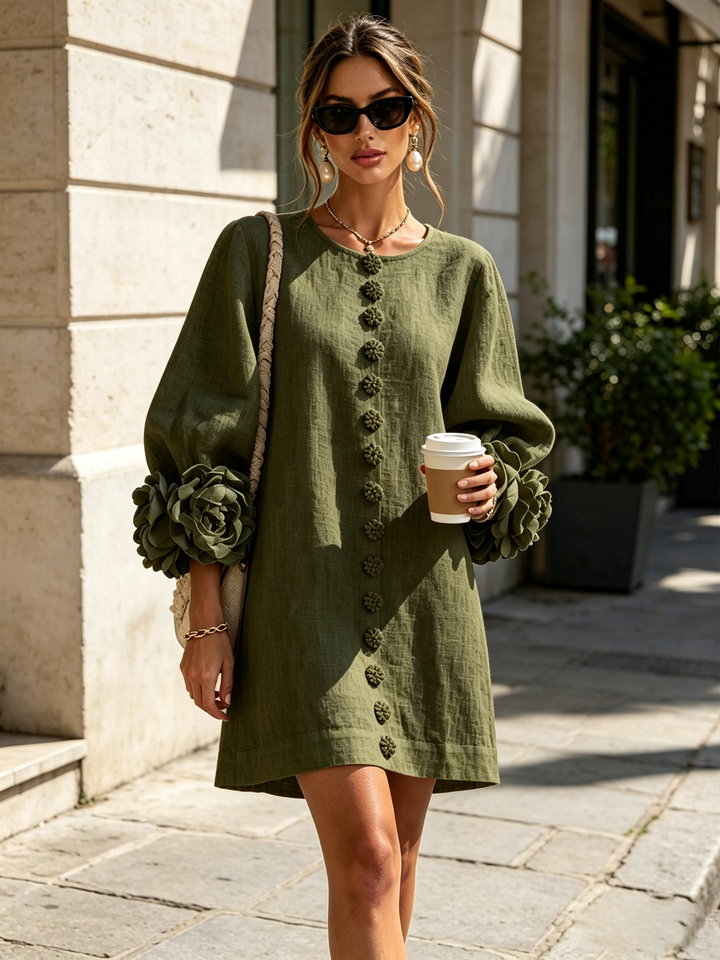 Short mini shift dress ideal for warm weather