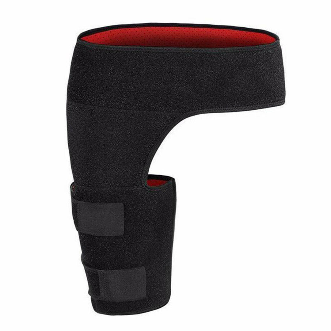Package contents of the unisex orthopedic hip and groin support system