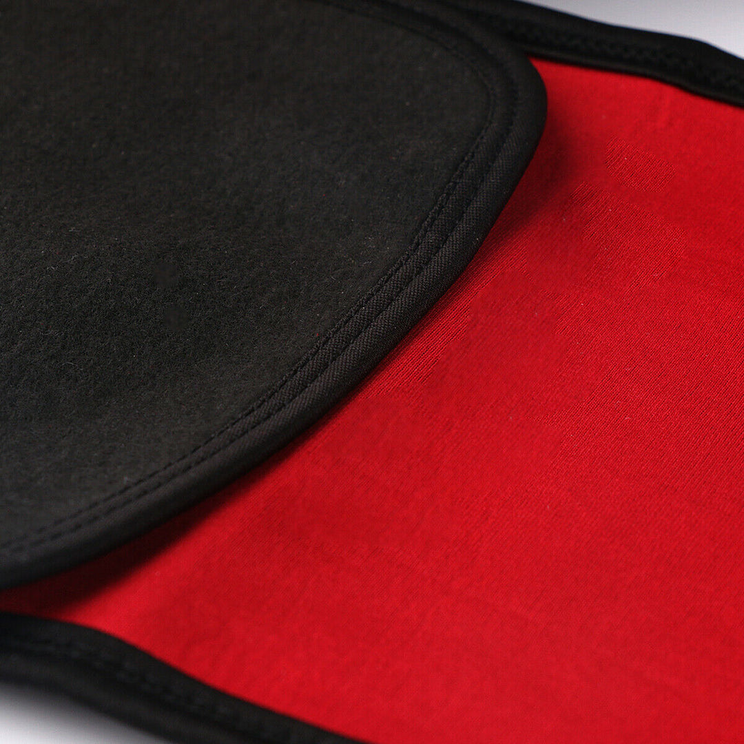 Close-up view of adjustable velcro straps on the sciatica relief hip brace