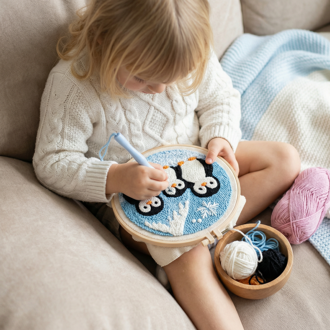 Creative hobby set packaged neatly for gifting to craft lovers