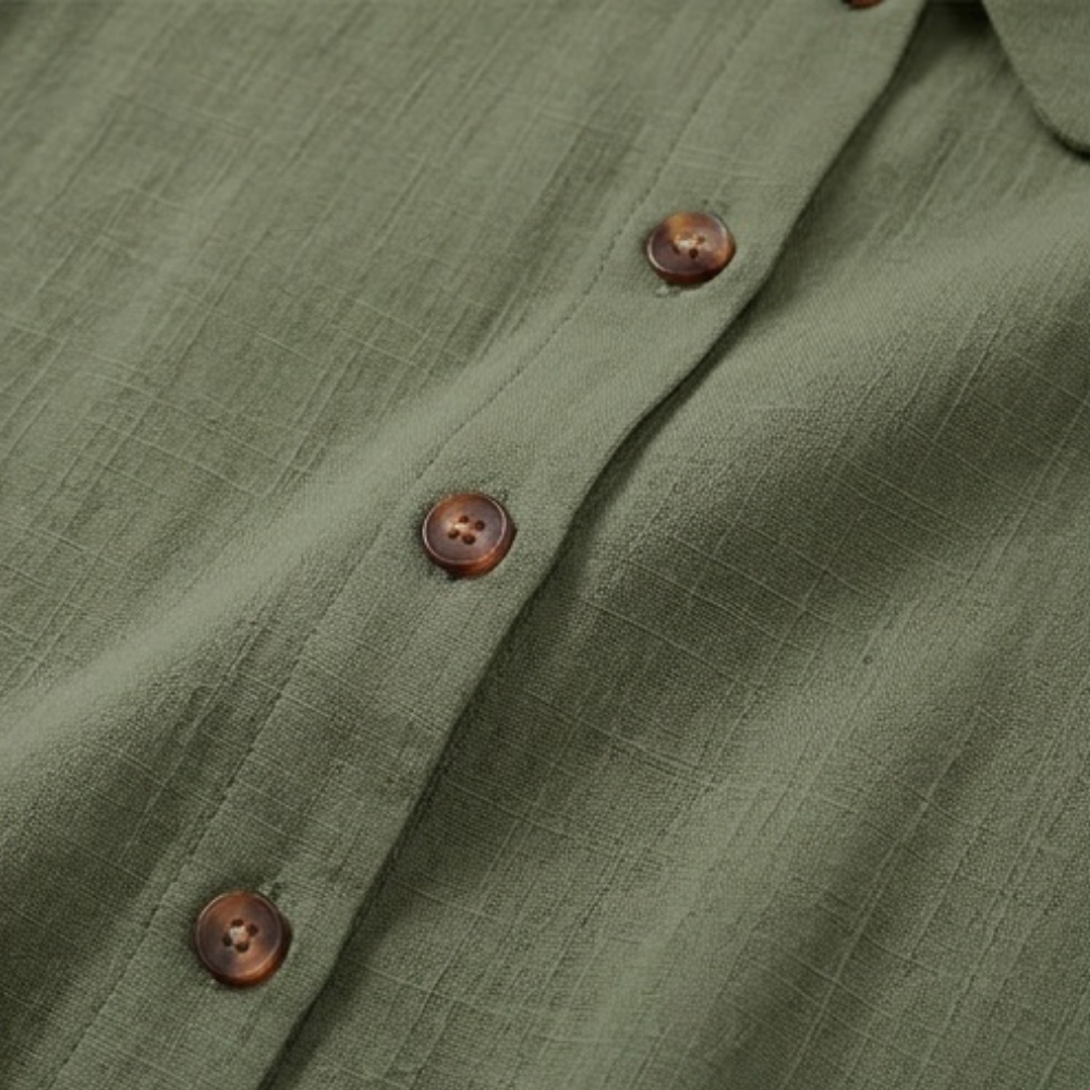 Fabric texture detail of breathable warm weather apparel sleeveless shirt