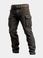 Bishop | Men’s Quilted Slim-Fit Trousers