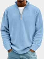 Reeve | Men’s Half-Zip Oversized Knit Sweatshirt