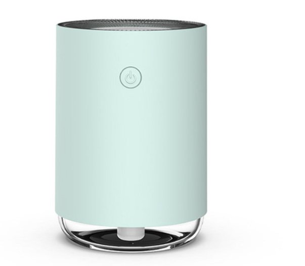 Compact USB powered humidifier and diffuser designed for modern office desk accessories.