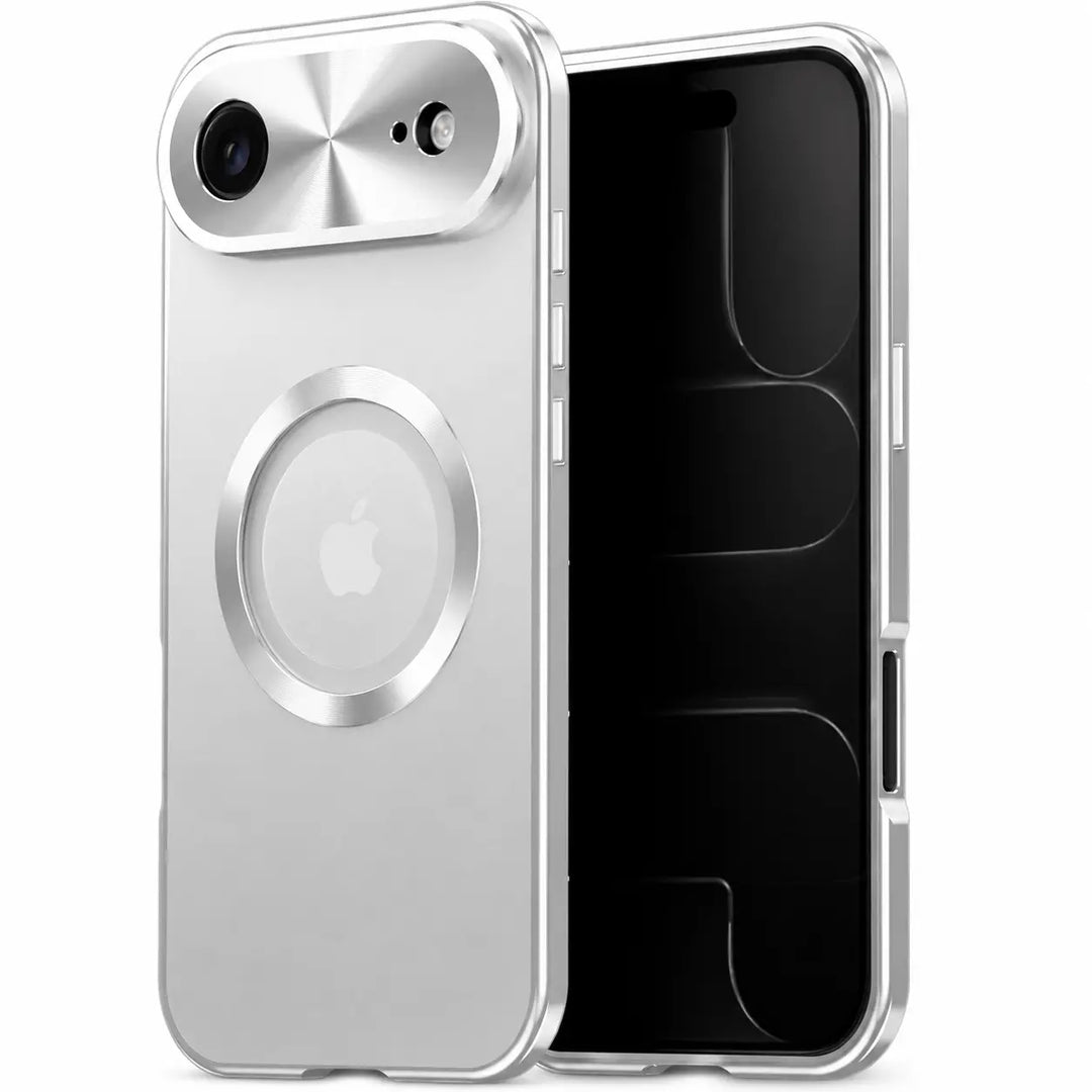 Premium metal edge case with privacy protection