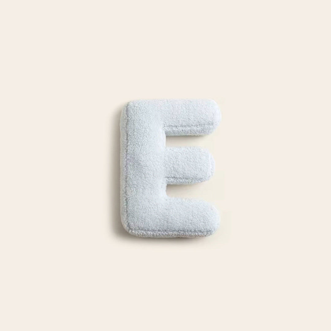 Soft alphabet pillow for kids room and nursery decoration