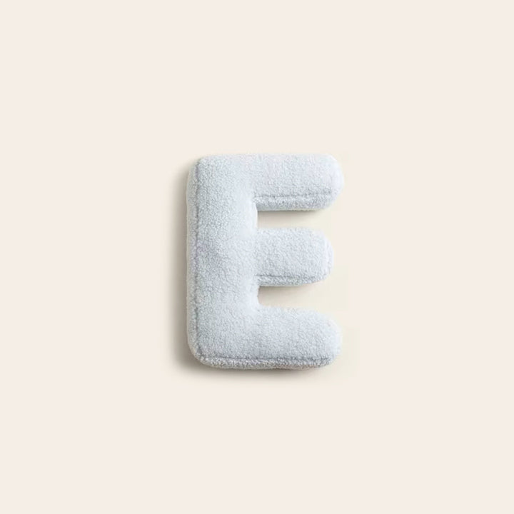 Soft alphabet pillow for kids room and nursery decoration