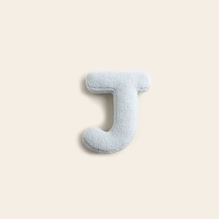 Alphabet pillow decorative cushion in children bedroom
