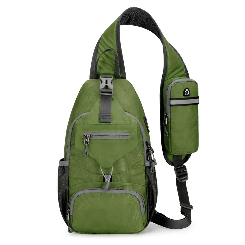 Compact women's daypack resting on a neutral background