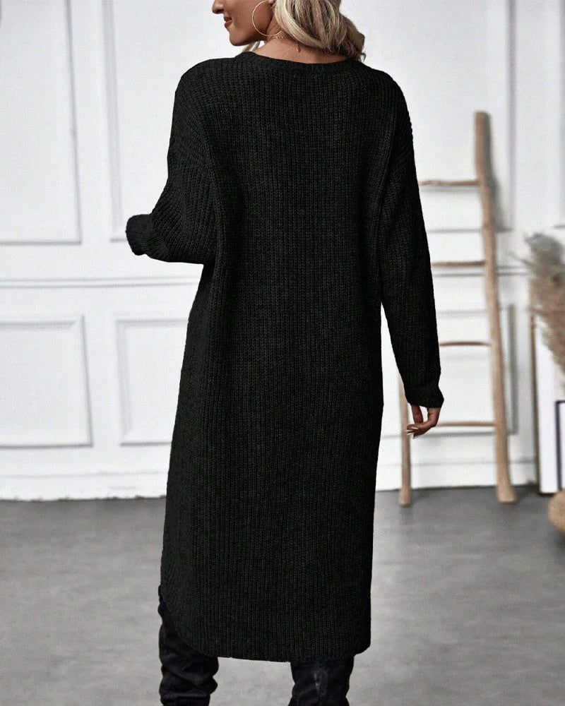 Tavira | Women’s Asymmetrical Long Sleeve Tunic Sweater